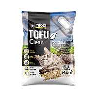 Наповнювач для котячого туалету Croci TOFU Clean 6 л