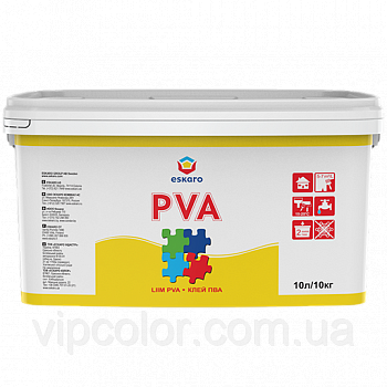 Eskaro LIIM PVA 2,5 л Універсальний клей ПВА для внутрішніх робіт арт. 4820166520718