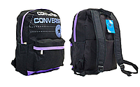 Рюкзак городской, спортивный CONVERSE GA-371-2 (PL, р-р 43х30х13см, черно-фиолетовый)