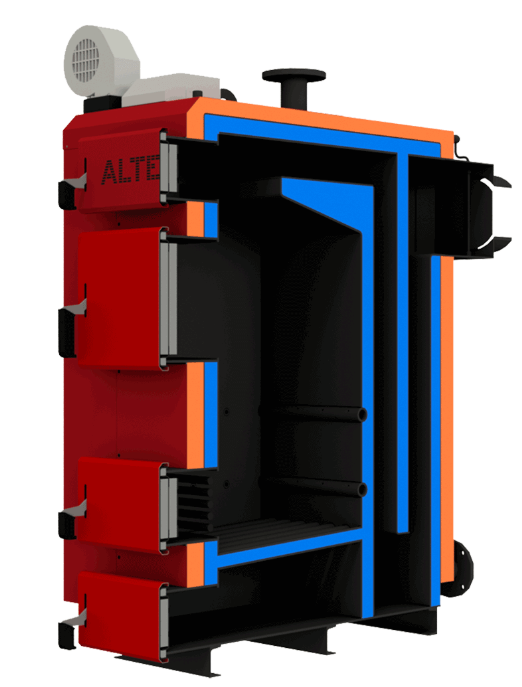 80 кВт Промисловий котел Altep Trio 6 мм сталь, фото 1