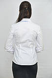 Біла блуза з довгим рукавом, фото 2