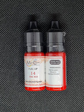 Пігмент Magic Cosmetic Ruby Red Full Lip #14, 10 ml, фото 2