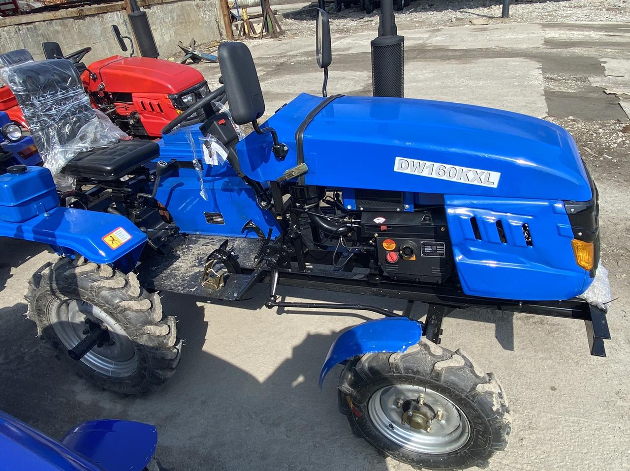 Мототрактор DW 160KXL + фреза, фото 1