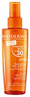 Bioderma Photoderm Bronz SPF30+ Dry Oil Spray Сухое Масло Для Загара Биодерма Фотодерм СПФ30