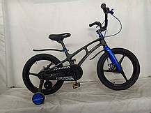 Детский велосипед Crosser MAGN BIKE 18" стальная вилка черно-красный, фото 2
