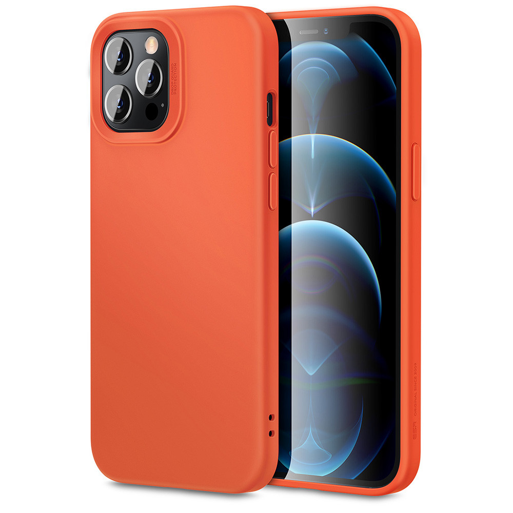 Чохол ESR для iPhone 12 Pro Max Cloud Soft (Yippee), Coral Orange (3C01201360201)