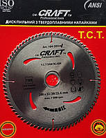 104203-1 Диск пилковий CRAFT ТСТ 200*32 (25,4) мм*80Т, для деревини