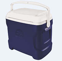 Изотермический контейнер Contour 30 на 28 л пластик синий крышка пластик белый 47х34х43 см (Time Eco TM)