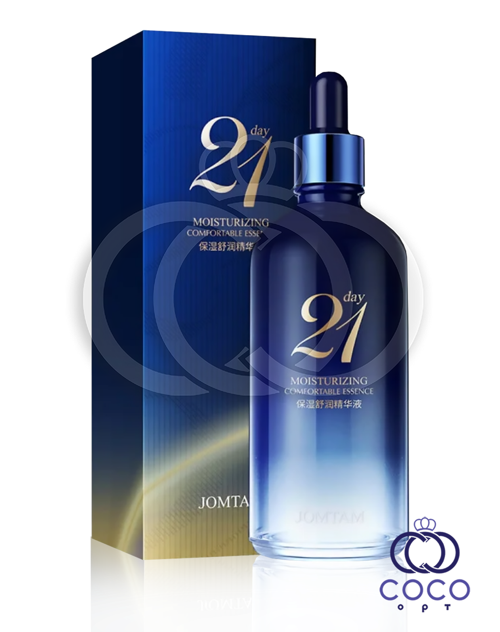 Зволожуюча сироватка для обличчя JOMTAM 21 Day Moisturizing Comfortable Essense з гіалуронової кислотою