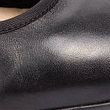 Шкіряні туфлі чорного кольору на танкетці, Caprice, Німеччина, фото 5