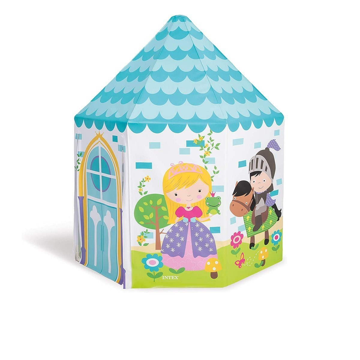 Дитячий ігровий будиночок Intex 44635 «Принцеса», 104 х 104 х 130 см, фото 1