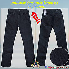 Джинси штани чоловічі класичні прямі Cen&Cor чорного кольору