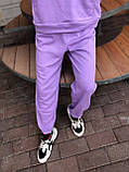 Спортивний костюм жіночий оверсайз бузковий Київ, фото 6