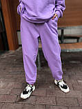 Спортивний костюм жіночий оверсайз бузковий Київ, фото 3