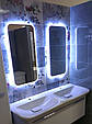 Дзеркало у ванну з підсвіткою на стіну 80х60 см, фото 2