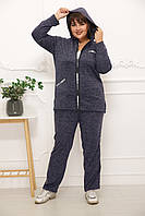 Женский спортивный костюм большого размера Квин джинс (54-68)