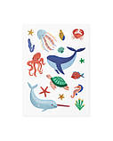 Тимчасові тату Ocean mix, фото 5