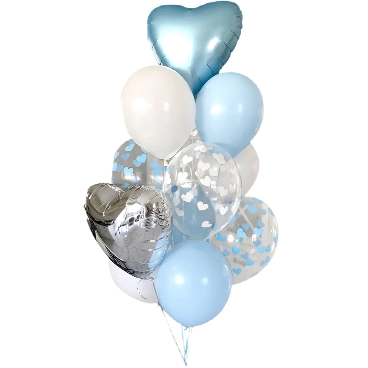 Кульки на день народження хлопцеві у блакитному кольорі