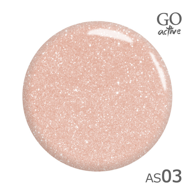 Гель-лак GO ACTIVE Always Sparkle 10 мл AS 03