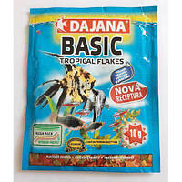 Корм для акваріумних риб у пластівцях Dajana TROPICA BASIC 80 мл/10