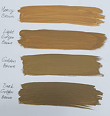 Пігмент для татуажу брів Magic Cosmetic Dark Golden Brown #3, 10 мл, фото 5