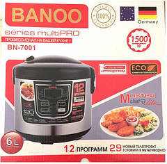 Мультиварка Banoo BN-7001 6 л 1500 Вт 12 програм