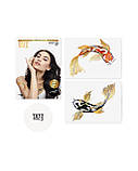 Тимчасові тату Gold Fish set, фото 4
