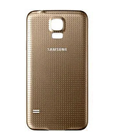 Задняя крышка для Samsung G900H Galaxy S5/i9600, золотистая, Copper Gold