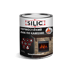 Лак термостійкий для печей і камінів SILIC КО-85