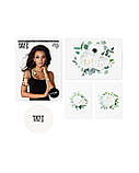 Тимчасові тату White Bloom set, фото 3
