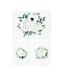 Тимчасові тату White Bloom set, фото 4