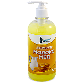 Рідке крем-мило «Молоко та мед» 0,5 л ТМ "Експерт Чистоти"
