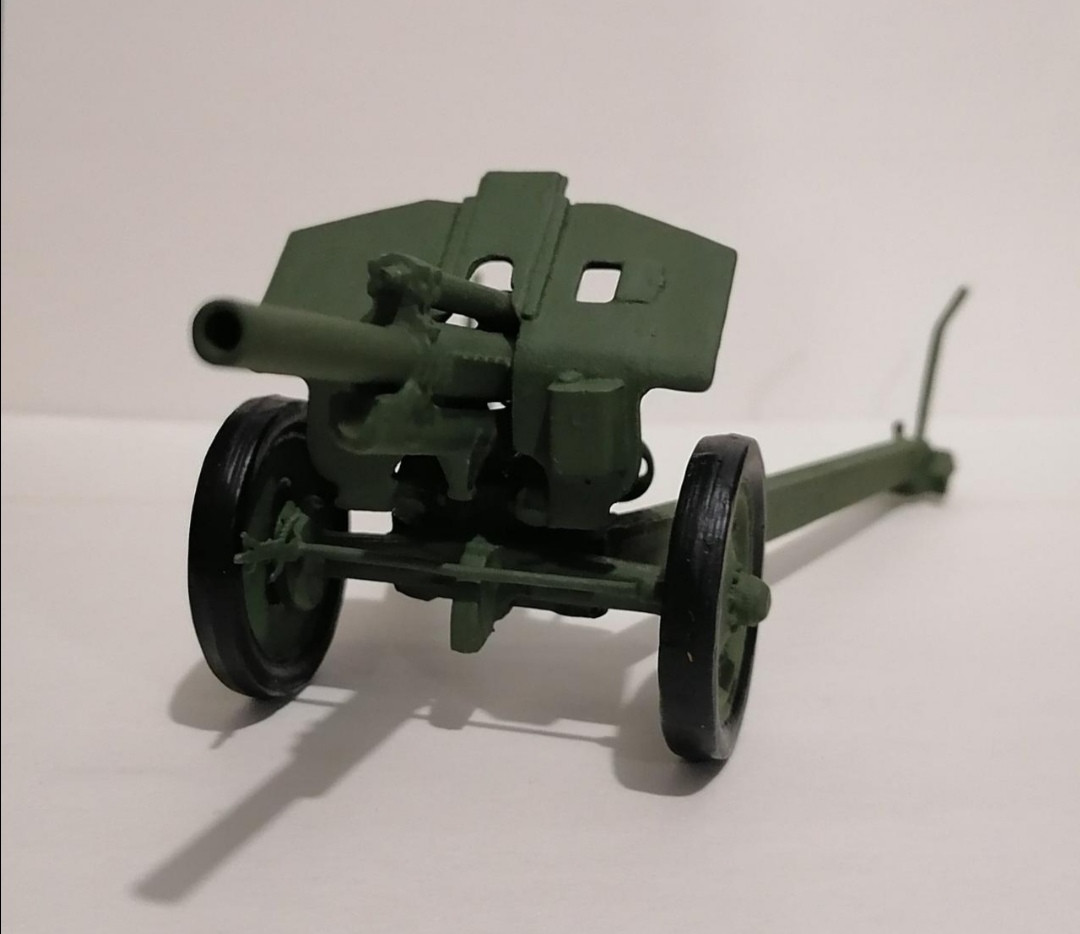 Гармата Зіс-3 | 76-мм дивізійна зразка 1942 року | У масштабі 1:32 | E. K. Castings, фото 1