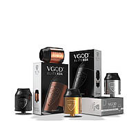 Атомайзер дрипка от Vgod Elite RDA 2 ml 24 mm Original Version серебристый