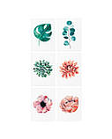 Тимчасові тату Flower Set, фото 5