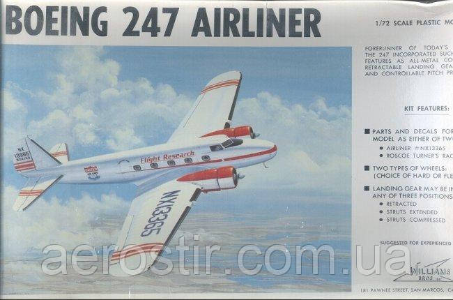 Boeing 247 1/72 Williams Brothers 72-247