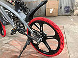 Велосипедне колесо з безкамерною шиною 24*1,5, фото 6
