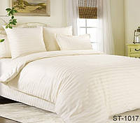 Страйп-сатиновое постельное белье 180х200  размер Турция  LUXURY ST-1017