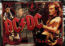 Плакат AC/DC 03 collage