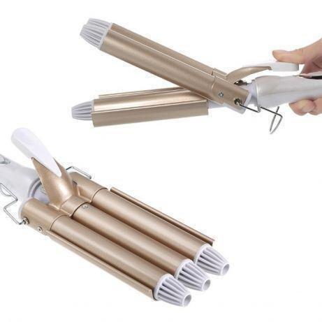 Плойка для волосся потрійна GEEMY GM 1988, фото 1