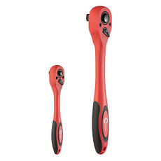 Набір інструментів 1/2" & 1/4", 108ед., Cr-V INTERTOOL ET-6109, фото 4