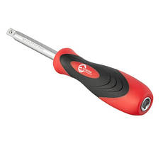 Набір інструментів 1/2" & 1/4", 108ед., Cr-V INTERTOOL ET-6109, фото 5