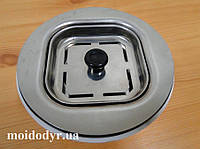 Выпуск клик-клак (евро вентиль, донный клапан) без перелива для кухонной мойки Италия