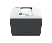Изотермический контейнер Playmate Elite на 15 л пластик серый крышка пластик белый 38х26х38 см (Time Eco TM)