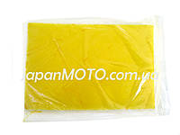 Элемент воздушного фильтра заготовка 300-200mm (поролон с пропиткой) (желтый)