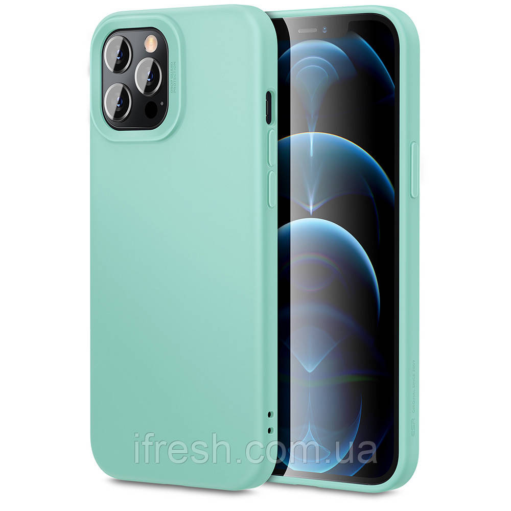 Чохол ESR для iPhone 12 Pro Max Cloud Soft (Yippee), Mint Green (3C01201360701), фото 1