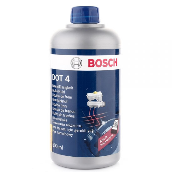 Гальмівна рідина DOT 4 (0.5 л), BOSCH, 1987479106