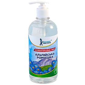 Рідке антибактериальне мило "Альпійська ромашка" 0,5 л ТМ "Експерт Чистоти"