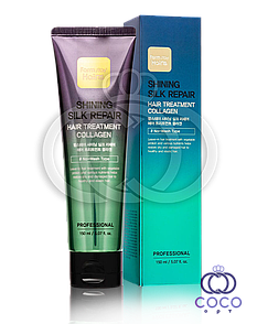Маска для волосся Farm stay Shining Silk Repair Hair Treatment Collagen з колагеном