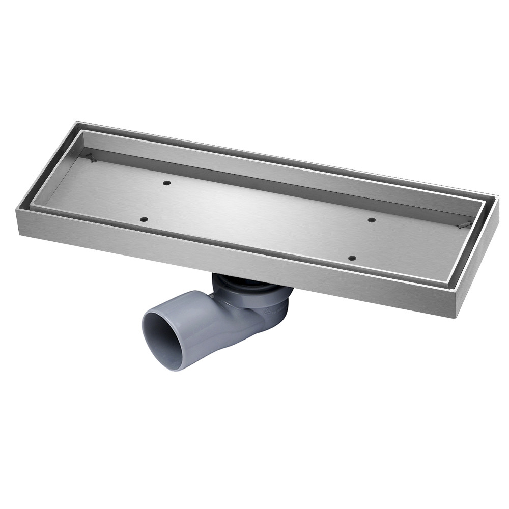 А8 Душовий канал MAGdrain JCY300Q5-B матовий під плитку 80х300 мм з сухим магнітним сифоном Н-60, фото 1